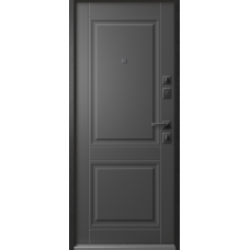 Дверь входная Эталон C-1 Черный муар - Софт графит